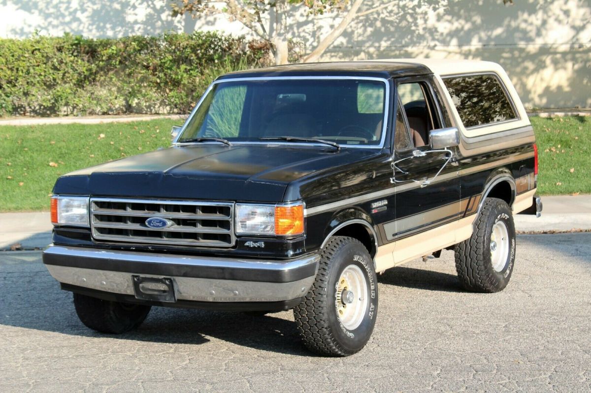 1990 Ford Bronco Eddie Bauer,100%Rust Free(310)259-5383