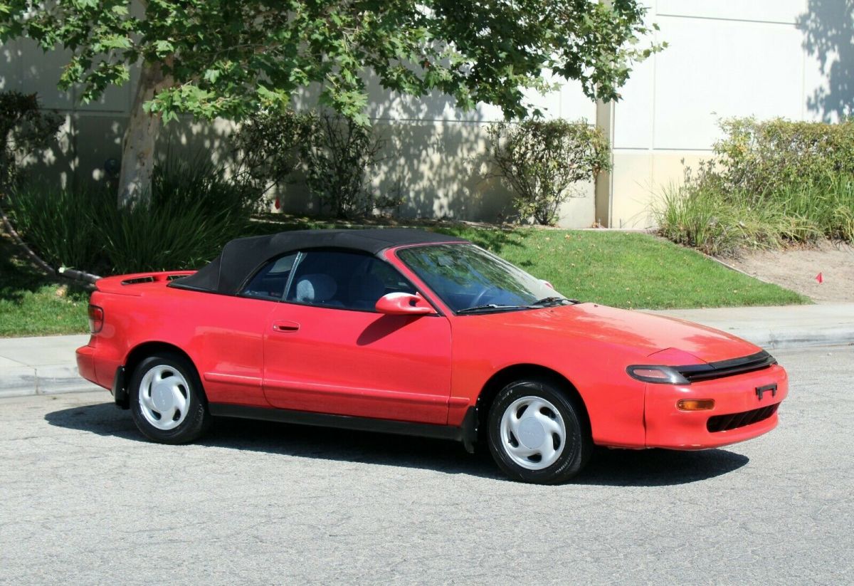 1991 Toyota Celica GT Covertible, 100% Rust Free(310)259-5383