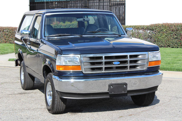 1993 Ford Bronco Custom 4x4, 100% Rust Free, 110k Orig Miles
