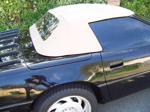 1992 Chevrolet Corvette solid black