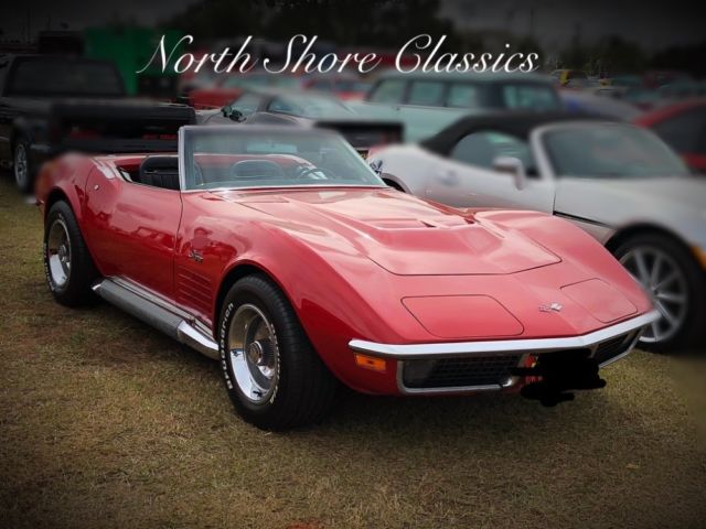1970 Chevrolet Corvette -STINGRAY CONVERTIBLE-4 SPEED WITH SIDE PIPES-