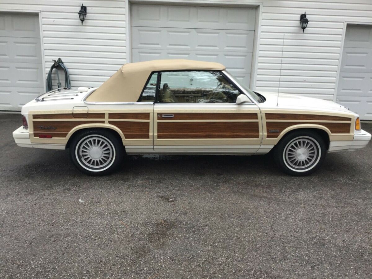 1985 Chrysler LeBaron Town and Country convertible