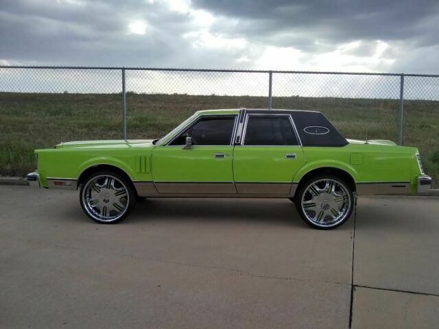 1982 Lincoln Mark Series Lime Green