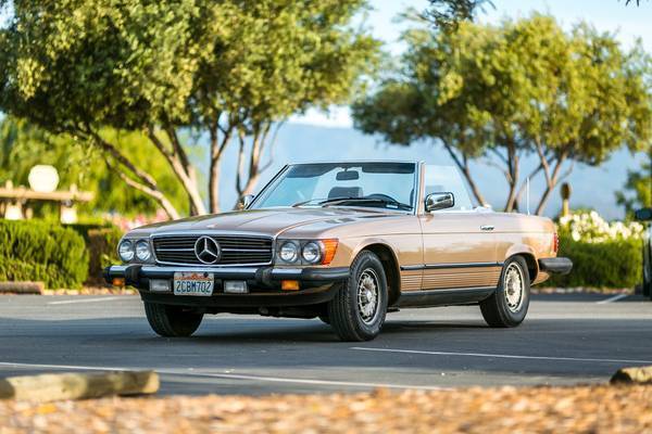 1983 Mercedes-Benz SL-Class Brown Leather