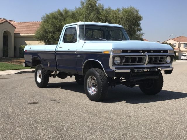 1976 Ford F-250 Ranger 4X4 Factory HighBoy Ford Pickup Tuck