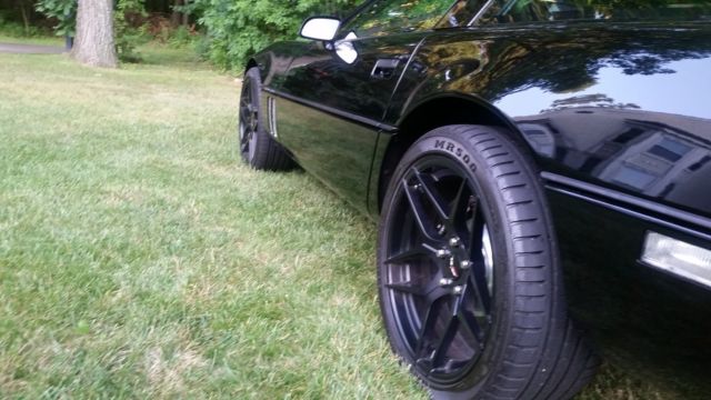 1989 Chevrolet Corvette black