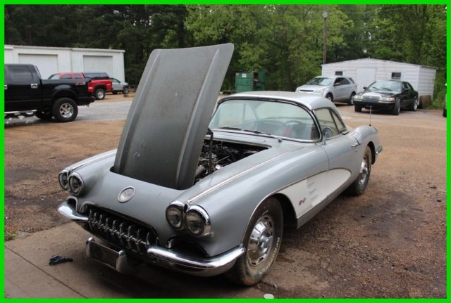 1960 Chevrolet Corvette Barn Find Corvette Stingray 1960 Original