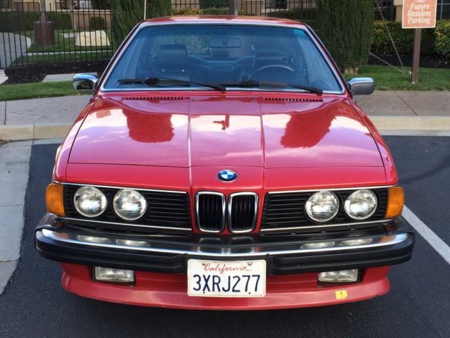 1986 BMW 6-Series Sport