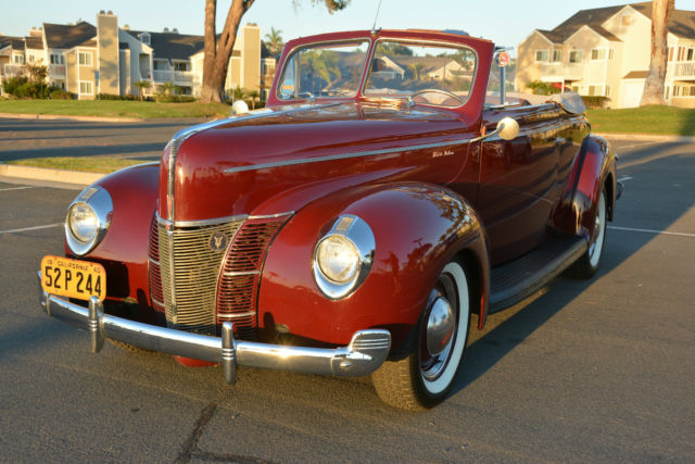 1940 Ford DeLuxe Convertible Club Coupe