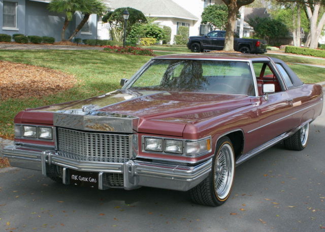1975 Cadillac DeVille COUPE - TWO OWNER - 40K MILES