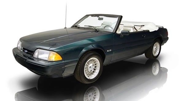 1990 Ford Mustang -LX 5.0 CONVERTIBLE WITH 5 SPEED-7 Up Car