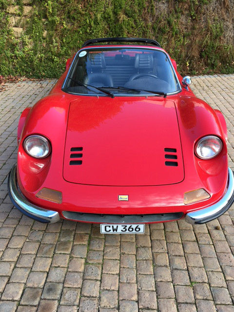 1974 Ferrari Dino 246 Black original trim