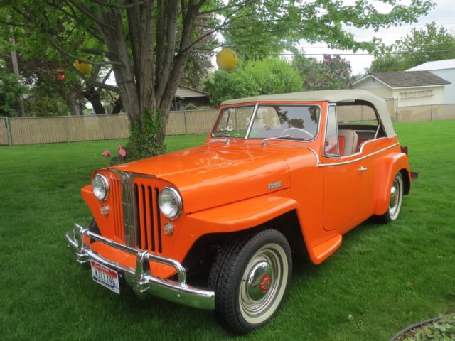 1948 Willys jeepster stock