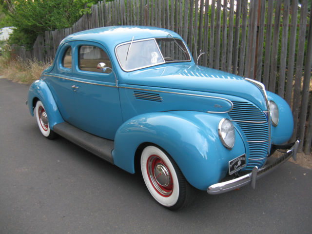 1939 Ford Coupe, Mild 50's Hot Rod, Fresh Flathead, 5 Speed