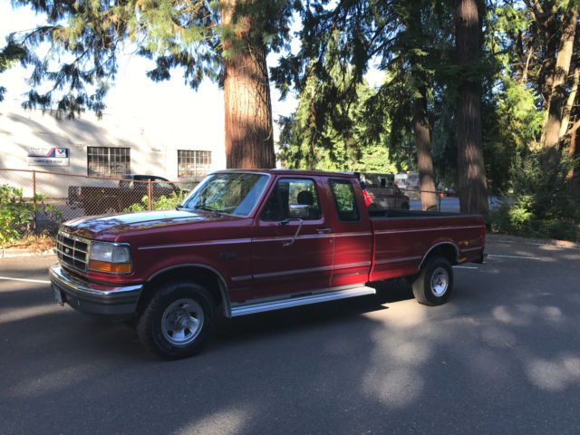 1992 Ford F-150 XLT Extended Cab Pickup 4WD Low Miles 118K