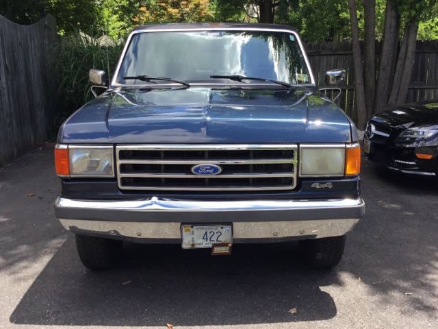 1989 Ford F 150 Dark Blue