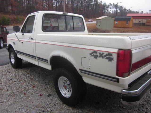 1991 Ford F-150 red