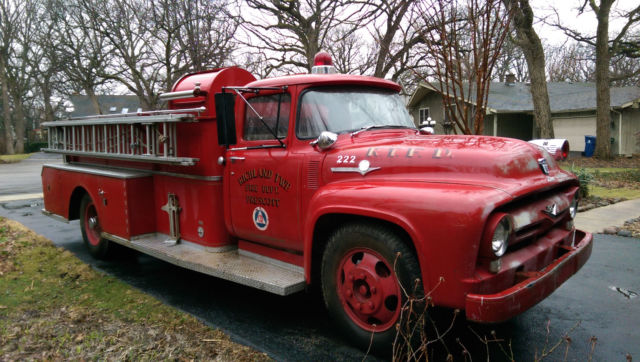 1956 Ford F-100 Fire Truck