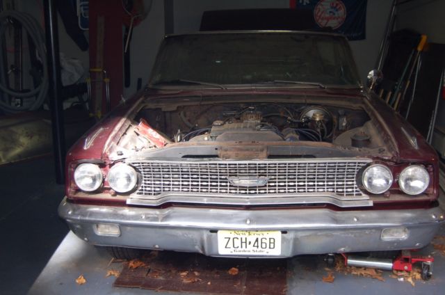 1963 Ford Galaxie 500 G80 included