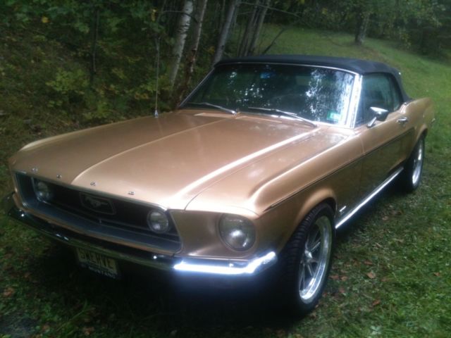 1968 Ford Mustang Gold