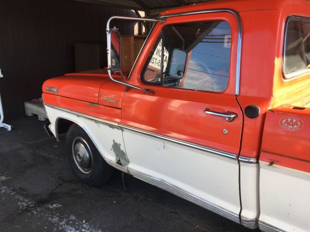 1967 Ford F-100 camper special bucket seats