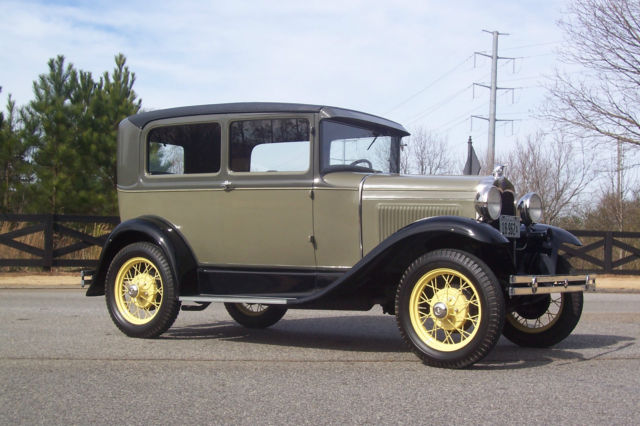 1930 Ford Model A Tudor Show Winner