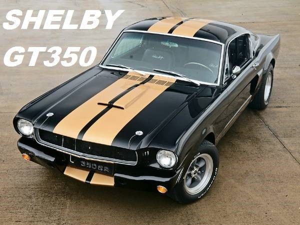 1965 Ford Mustang SHELBY GT350SR 575Hp