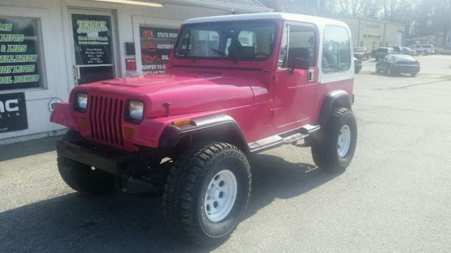 barbie pink jeep wrangler