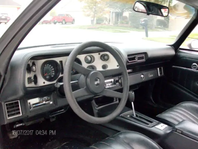 1978 camaro interior