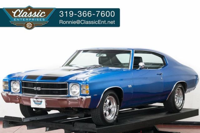 1971 Chevrolet Chevelle SS clone in a great color and 454 power we ship
