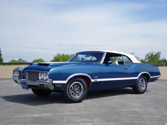 1970 Oldsmobile 442 W-30 Convertible, matching #s
