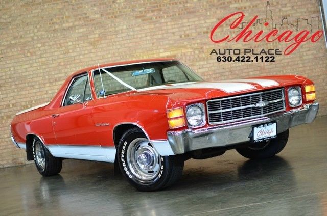 1971 Chevrolet El Camino hot/street rod, restored, original,pro touring,factory a/c