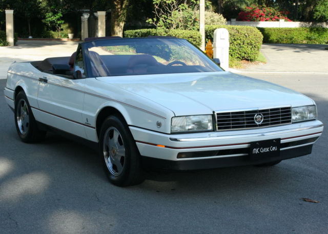 1992 Cadillac Allante TWO OWNER - MINT - 34K MILES