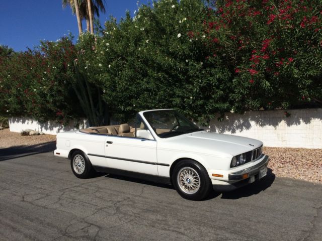 1989 BMW 3-Series White