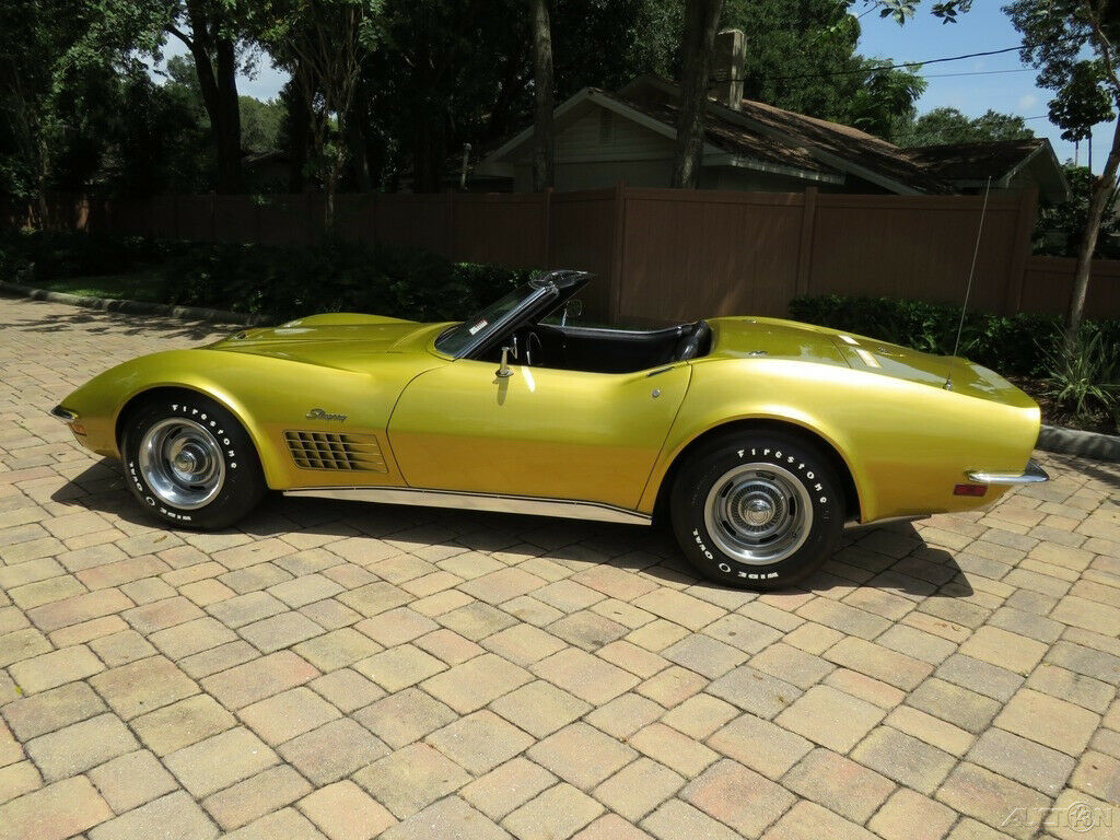1971 Chevrolet Corvette LT1 Convertible Numbers Matching 350/330hp V8 4-Speed