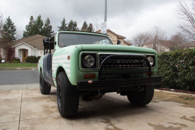 1979 International Harvester Scout Green and Black