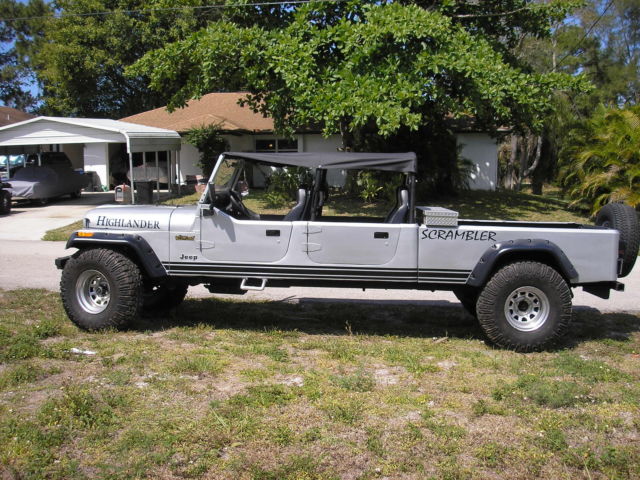 1984 Jeep CJ 4 DR--CONVERTIBLE--TRUCK