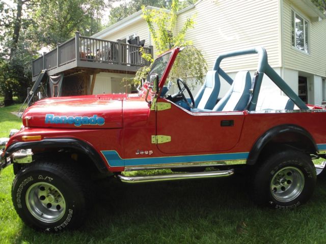 1977 Jeep CJ Red