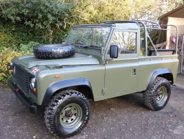 Land Rover Defender Soft Top Ex Mod Military For Sale Photos