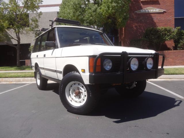 1989 Land Rover Range Rover Classic 4.6 Great Divide