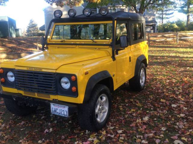 1972 Land Rover Defender Yellow