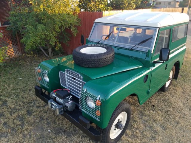 1974 Land Rover Series III Solid Frame and Body