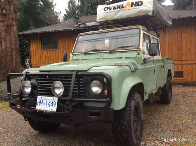 1984 Land Rover Defender 130 with High Capacity Pick Up Box