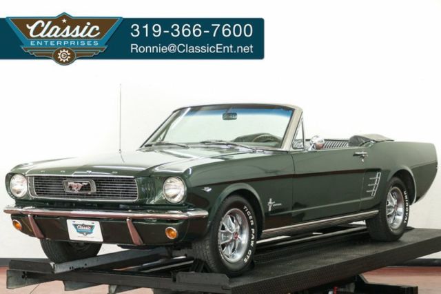 1966 Ford Mustang ready to show or drive highly optioned convertible