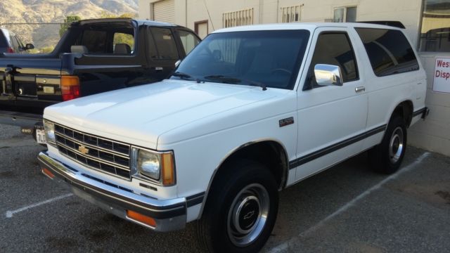 1987 Chevrolet S-10 Blazer