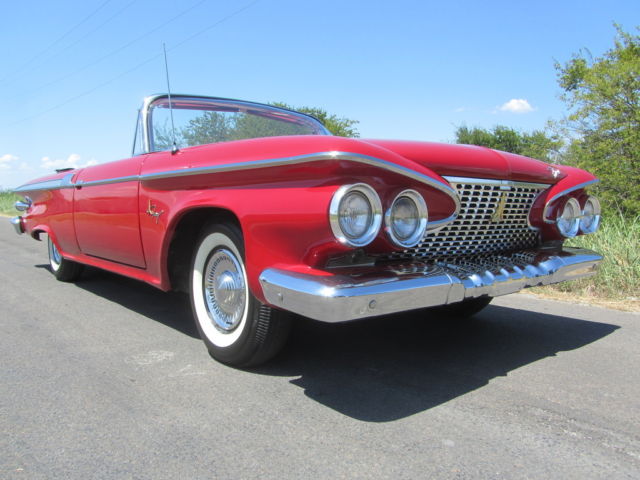 1961 Plymouth  FURY CONVERTIBLE  LOW PRODUCTION NUMBER COLLECTOR STUNNING MOPAR