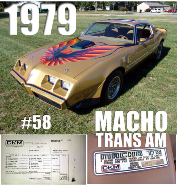 1979 Pontiac Trans Am AC PS PB's