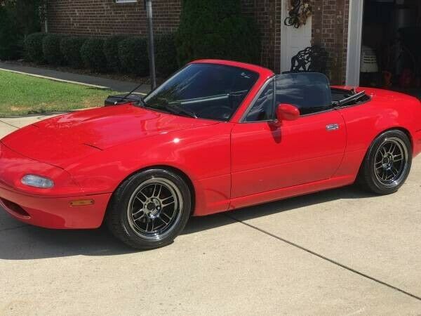 Mazda Miata Mx 5 Sports Red Convertible Ragtop Vintage For Sale Photos Technical Specifications Description