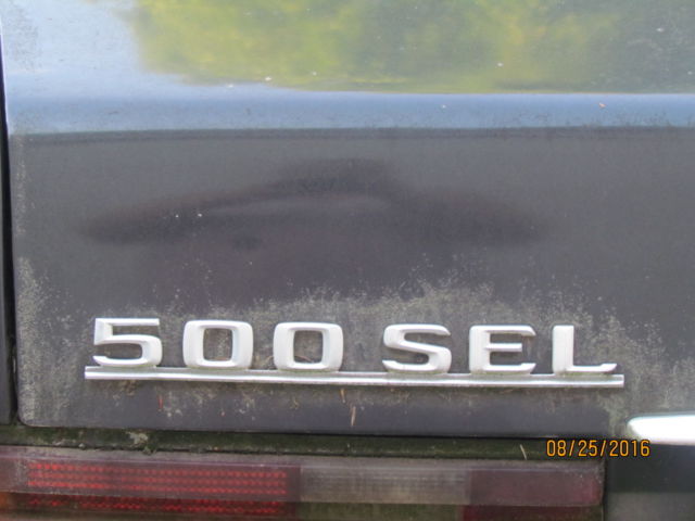 1985 Mercedes-Benz 500-Series 4 door sedan