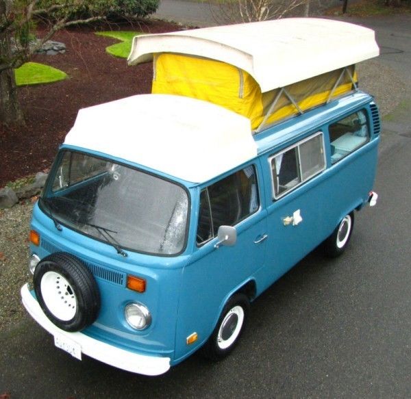 1975 Volkswagen Bus/Vanagon Minivan, Camper - pop top